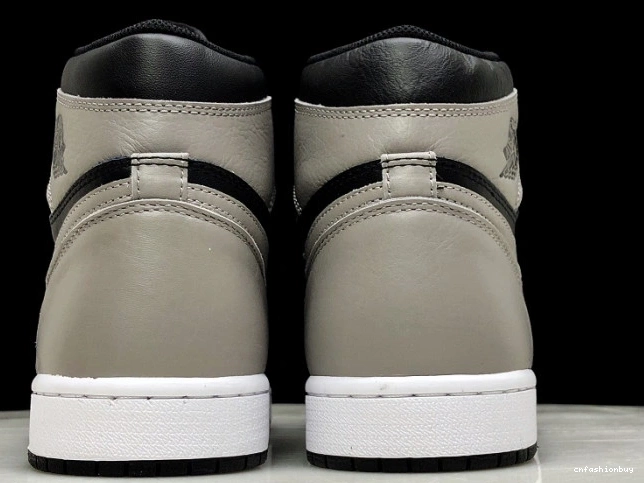 Jordan Grey Air Shadow High 555088-013 Retro Black OG 1 0914